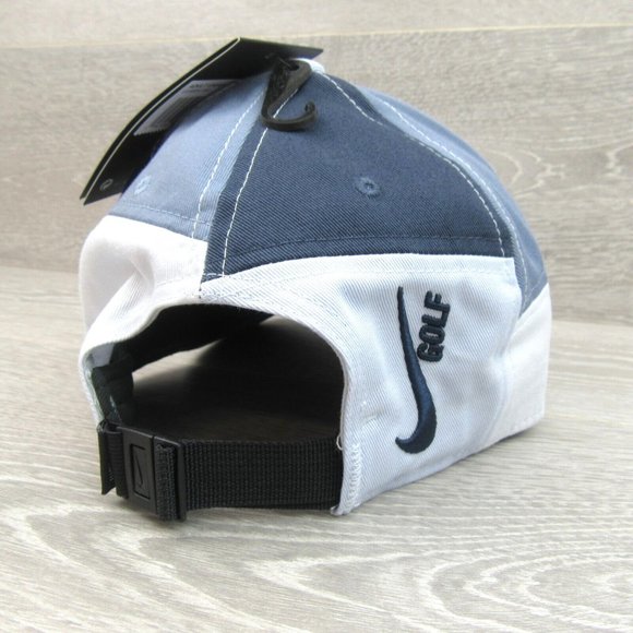 Nike AeroBill Classic99 Golf Hat Blue Patchwork Mens One Size Fit NEW - Picture 7 of 14
